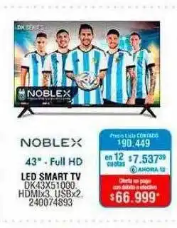 Perozzi Noblex 43 oferta