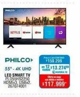 Perozzi Philco led smart tv oferta