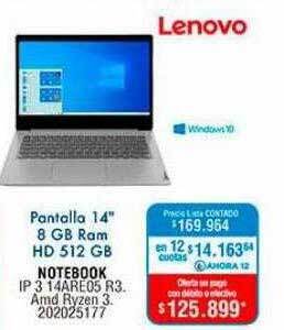 Notebook lenovo