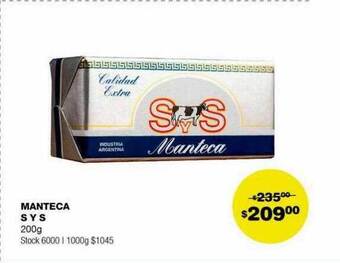 Atomo Conviene Manteca s y s oferta