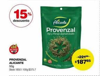 Atomo Conviene Provenzal alicante 15% descuento oferta
