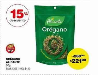 Atomo Conviene Orégano alicante oferta