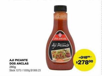Atomo Conviene Aji picante dos anclas oferta