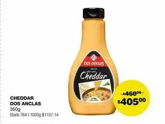 Atomo Conviene Cheddar dos anclas oferta