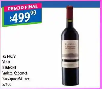 Micropack Vino bianchi varietal cabernet sauvignon-malbec x750c oferta