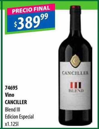Micropack Vino canciller blend iii edicion especial oferta