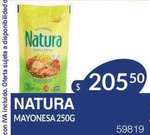 Masivos Natura mayonesa oferta
