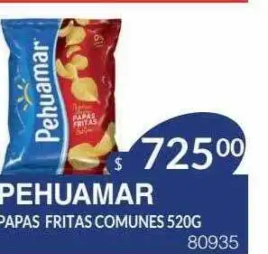 Masivos Pehuamar papas fritas comunes oferta