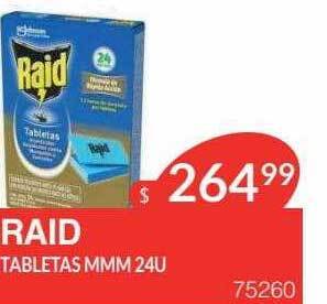 Masivos Raid tabletas mmm oferta