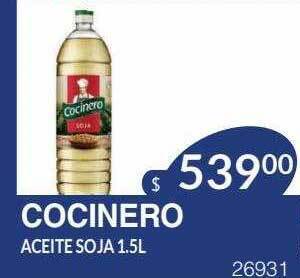 Masivos Cocinero aceite soja oferta