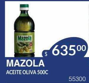 Masivos Mazola aceite oliva oferta