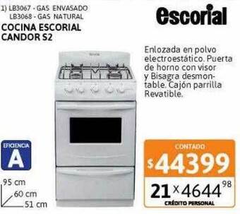Cetrogar Cocina escorial candor s2 oferta