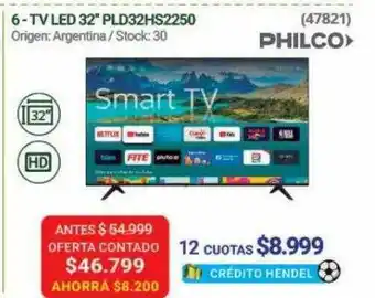 Hendel Tv led 32 oferta