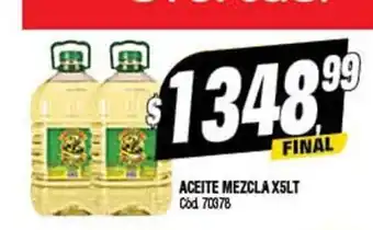 Supermercados Yaguar Aceite Mezcla X 5lt oferta