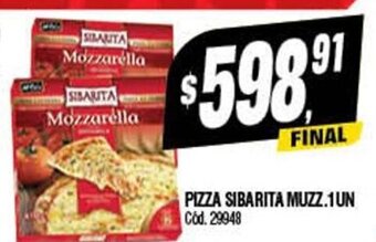 Supermercados Yaguar Pizza Sibarita Muzz. 1un oferta