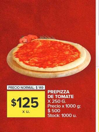 Carrefour Prepizza de tomate oferta