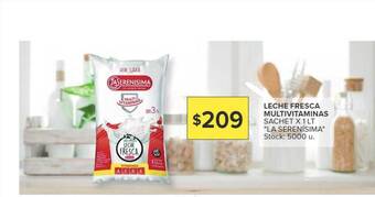 Carrefour Leche fresca multivitaminas la serenisima oferta