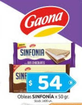 Cordiez Obleas sinfonía oferta