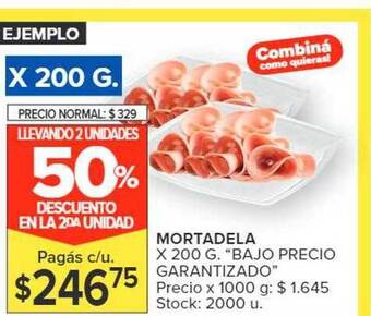 Carrefour Market Mortadela oferta
