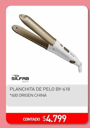 La Anonima Silfab planchita de pelo by-618 oferta