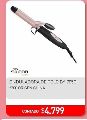 La Anonima Silfab onduladora de pelo by-705c oferta