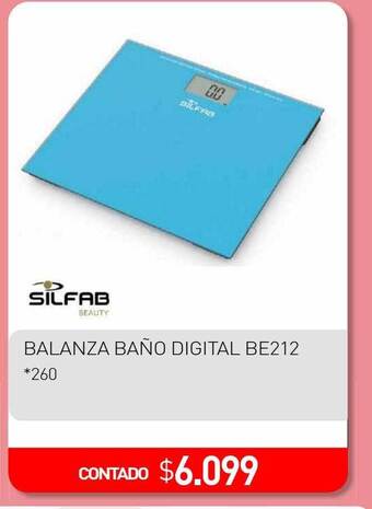 La Anonima Silfab balanza baño digital be212 oferta