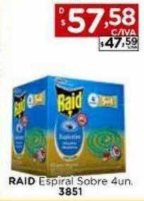 Hipermay Raid espiral sobre oferta