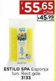 Hipermay Estilo spa esponja oferta