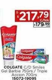 Hipermay Colgate c d smiles gel barbie oferta