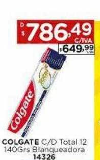 Hipermay Colgate c d total 12 oferta