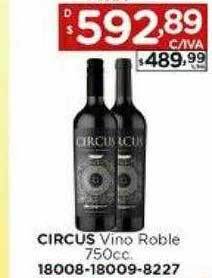 Hipermay Circus vino roble oferta