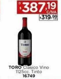 Hipermay Toro clasico vino tinto oferta