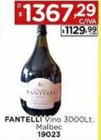 Hipermay Fantelli vino malbec oferta