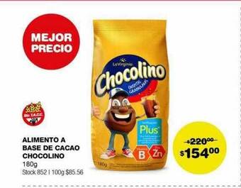 Atomo Conviene Alimento a base de cacao chocolino oferta