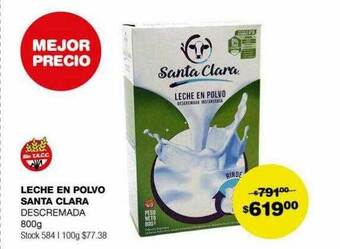 Atomo Conviene Leche en polvo santa clara descremada oferta