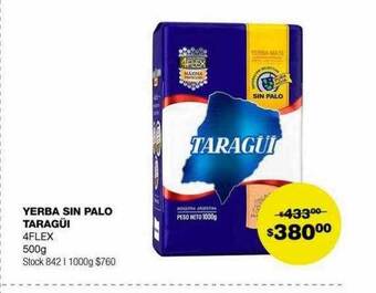 Atomo Conviene Yerba sin palo taragüi oferta