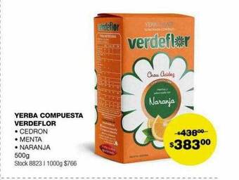 Atomo Conviene Yerba compuesta verdeflor oferta