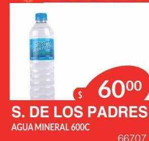 Masivos S de los padres agua mineral oferta