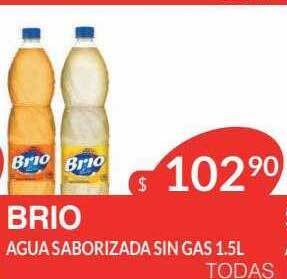 Masivos Brio agua saborizada sin gas oferta