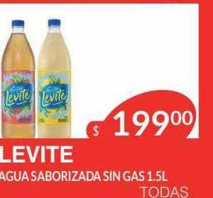 Masivos Levite agua saborizada sin gas oferta