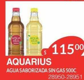 Masivos Aquarius agua saborizada sin gas oferta