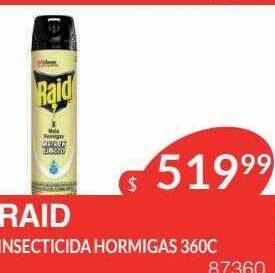 Masivos Raid insecticida hormigas oferta