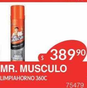 Masivos Mr musculo limpiahorno oferta