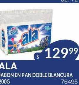 Masivos Ala jabon en pan doble blancura oferta