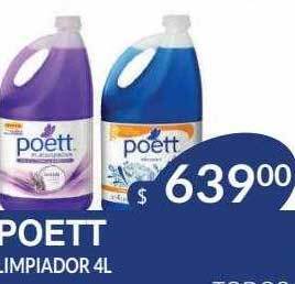 Masivos Poett limpiador oferta