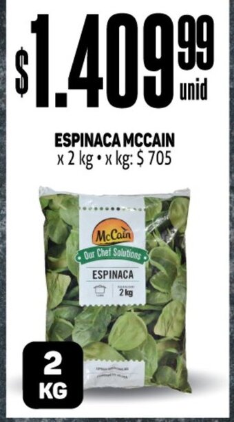 Makro Espinaca McCain oferta