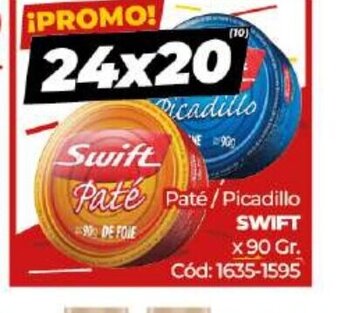 Diarco Paté / Picadillo Swift oferta