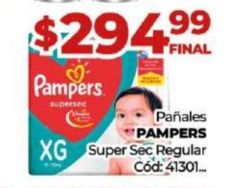 Diarco Pañales Pampers oferta