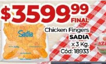 Chicken Fingers Sadia