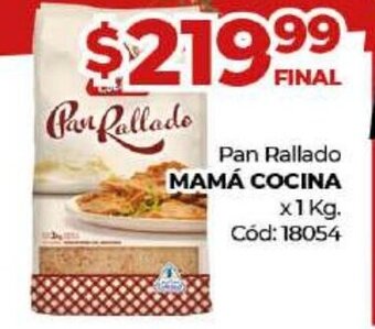 Diarco Pan Rallado Mamá Cocina oferta